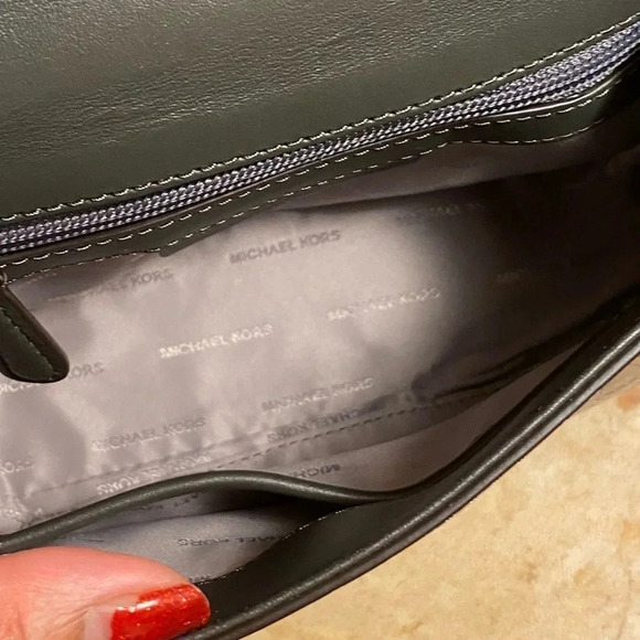 Michael Kors Top Handle Mini Leather Satchel - Picture 13 of 15